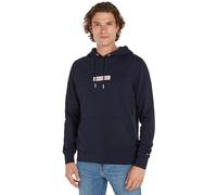 Tommy Hilfiger MONOTYPE Box Hoody, Sudaderas con Capucha Hombre, Desert Sky,