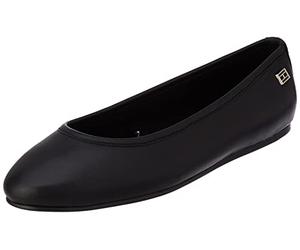 Tommy Hilfiger Mujer Bailarinas Essential Chic Elegante, Negro (Black), 36 EU