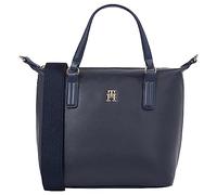Tommy Hilfiger Mujer Bolso con correa Poppy Plus mediano, Multicolor (Space Blue), Talla Única