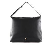 Tommy Hilfiger Mujer Bolso Tote TH Casual Hobo con Cremallera, Negro (Black), Talla Única