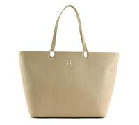 Tommy Hilfiger Mujer Bolso Tote TH Timeless Med Tote con Cremallera, Beige (Beige), Talla Única