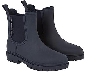 Tommy Hilfiger Mujer Botas de goma Essential Rainbootie Media caña, Azul (Space Blue), 37 EU