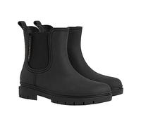 Tommy Hilfiger Mujer Botas de goma Essential Rainbootie Media caña, Negro (Black), 37 EU