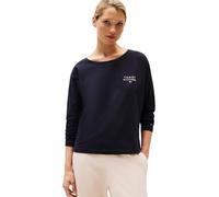 Tommy Hilfiger Mujer Camiseta Manga Larga Básica, Azul (Desert Sky), M
