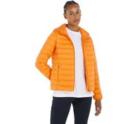 Tommy Hilfiger Mujer Cazadora Padded Global Stripe Jacket Cazadora de entretiempo, Naranja (Rich Ochre), M