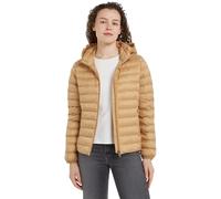Tommy Hilfiger Mujer Cazadora Padded Global Stripe Jacket Cazadora de Entretiempo, Verde (Classic Khaki), S