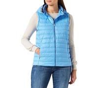 Tommy Hilfiger Mujer Chaleco Acolchado, Azul (Hydrangea Blue), M