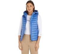 Tommy Hilfiger Mujer Chaleco Padded Global Stripe Chaleco acolchado, Azul (Iconic Blue), S