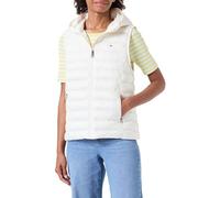 Tommy Hilfiger Mujer Chaleco Padded Global Stripe Chaleco Acolchado, Beige (Ancient White), 3XL