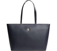 Tommy Hilfiger Mujer En Latam Side Corp Tote Aw0aw17322 Bolso de mano, Azul Espacial