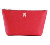 Tommy Hilfiger Mujer Neceser TH Emblem TH Emblem Washbag Pequeño, Rojo (Fireworks Red), Talla Única