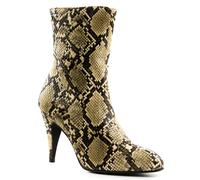 Tommy Hilfiger Mujer Snake Print Bootie Stiletto Botas 40