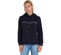 Tommy Hilfiger Mujer Sudadera Heritage con Capucha, Azul (Desert Sky), XXS