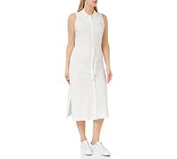 Tommy Hilfiger Mujer Vestido tipo Polo Slim Fit, Blanco (Ecru), XL