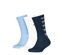 Tommy Hilfiger Multicolor Calcetines de tripulación, Tommy Original, 27-30 Unisex niños