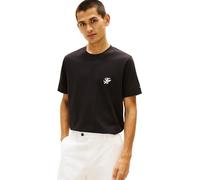 Tommy Hilfiger MW0MW43066 - Camiseta de natación para Hombre, diseño con Monograma, Color Negro, Talla M