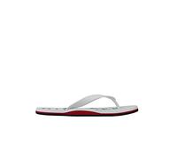 Tommy Hilfiger Nautical Print Beach Sandal, Sandalias con Punta Abierta Hombre, Blanco (White Ybs), 44 EU