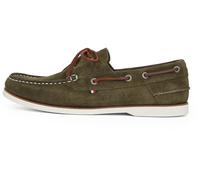 Tommy Hilfiger Náuticos Hombre Core de Ante, Verde (Army Green), 42