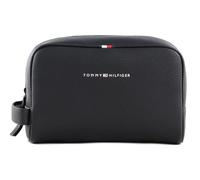 Tommy Hilfiger Neceser Hombre Essential PU Washbag de Piel sintética, Negro (Black), Talla Única