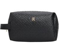 Tommy Hilfiger Neceser Mujer Icon Washbag Mono con correa, Negro (Black), Talla Única