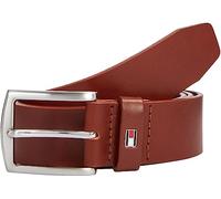 Tommy Hilfiger New Denton 3.5 Belt Am0am08360 Cinturón, Marrón (Dark Tan), 80 Hombre
