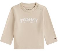 Tommy Hilfiger Newborn MONOTYPE Logo tee L/S KN0KN02147 Beige (Gulf Sand) 18 Month