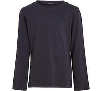 Tommy Hilfiger Niño Camiseta Manga Larga Básica, Azul (Sky Captain), 3 Años