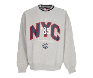 Tommy Hilfiger - NYC Crew Niños Sudadera Heather Gray - Sweatshirts & Hoodies - Hombre - Gris - S -
