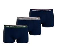 Tommy Hilfiger Pack de 3 Calzoncillos Bóxer para Hombre Ropa Interior, Multicolor (Hunter/Grey Htr/Des Sky), S