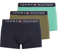 Tommy Hilfiger Pack de 3 Hombre Calzoncillos bóxer Ropa Interior, Multicolor (Des Sky/Utny OLV/Fort Grn), S