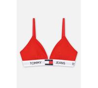 Tommy Hilfiger Padded Triangle (Ext Sizes) Uw0uw04672 Sostenes Triángulo, Mujer, Rojo (Deep Crimson), L