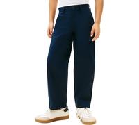 Tommy Hilfiger Pantalón Chino Chicos Pant Baggy, Azul (Dark Night Navy), 14 Años