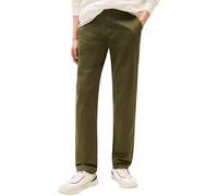 Tommy Hilfiger Pantalón Chino Hombre Core Denton Essential Twill Straight Fit, Verde (Dark Greenery), 34W/33L