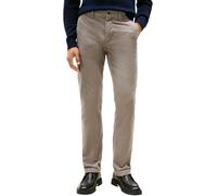 Tommy Hilfiger Pantalón Chino Hombre Denton Corduroy Straight Fit, Gris (Hydrogen Grey), 29W/32L