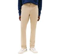 Tommy Hilfiger Pantalón Chino Hombre Denton Printed Structure Straight Fit, Beige (Sandalwood), 33W/36L