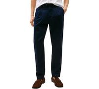 Tommy Hilfiger Pantalón Chino Hombre Harlem Satin Relaxed Fit, Azul (Desert Sky), 32W/28L