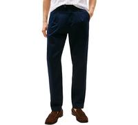 Tommy Hilfiger Pantalón Chino Hombre Harlem Satin Relaxed Fit, Azul (Desert Sky), 32W/30L