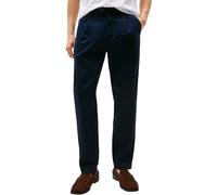 Tommy Hilfiger Pantalón Chino Hombre Harlem Satin Relaxed Fit, Azul (Desert Sky), 34W/33L