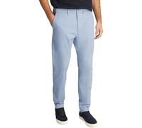 Tommy Hilfiger Pantalón chino Hombre Tapered Fit, Azul (Breezy Blue), 32W/38L