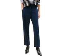Tommy Hilfiger Pantalón Chino Mujer Stretch Straight Slim Fit, Azul (Dark Night Navy), 34W/34L