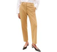 Tommy Hilfiger Pantalón Chino Mujer Stretch Straight Slim Fit, Beige (Safari Canvas), 36