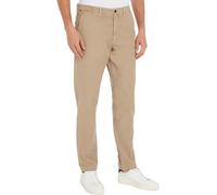Tommy Hilfiger Pantalón chinos Hombre Harlem Gabardine Tejido elástico, Beige (Batique Khaki), 31W/29L