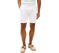 Tommy Hilfiger Pantalón Corto Chino Hombre Denton Twill de algodón elástico, Blanco (TH Optic White), 40W
