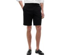 Tommy Hilfiger Pantalón Corto Chino Hombre Denton Twill de algodón elástico, Negro (Black), 40W