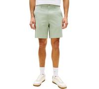 Tommy Hilfiger Pantalón Corto Chino Hombre Dover Twill de algodón elástico, Turquesa (Minty Grey), 30W