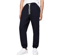 Tommy Hilfiger Pantalón de Chándal Hombre Essential Fleece con Cordón, Azul (Desert Sky), L