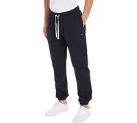 Tommy Hilfiger Pantalón de chándal Hombre Essential Terry Sweatpant de algodón, Azul (Navy Blue), XL