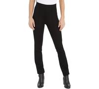 Tommy Hilfiger Pantalón de chándal Mujer Slim Knit Pant Largo, Negro (Black), 42