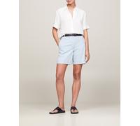 Tommy Hilfiger Pantalón de mujer corto chino. Azul claro 38