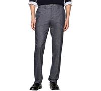 Tommy Hilfiger Pantalón de Tela Hombre Pantalón de Traje, Azul (Desert Sky), 34W/32L